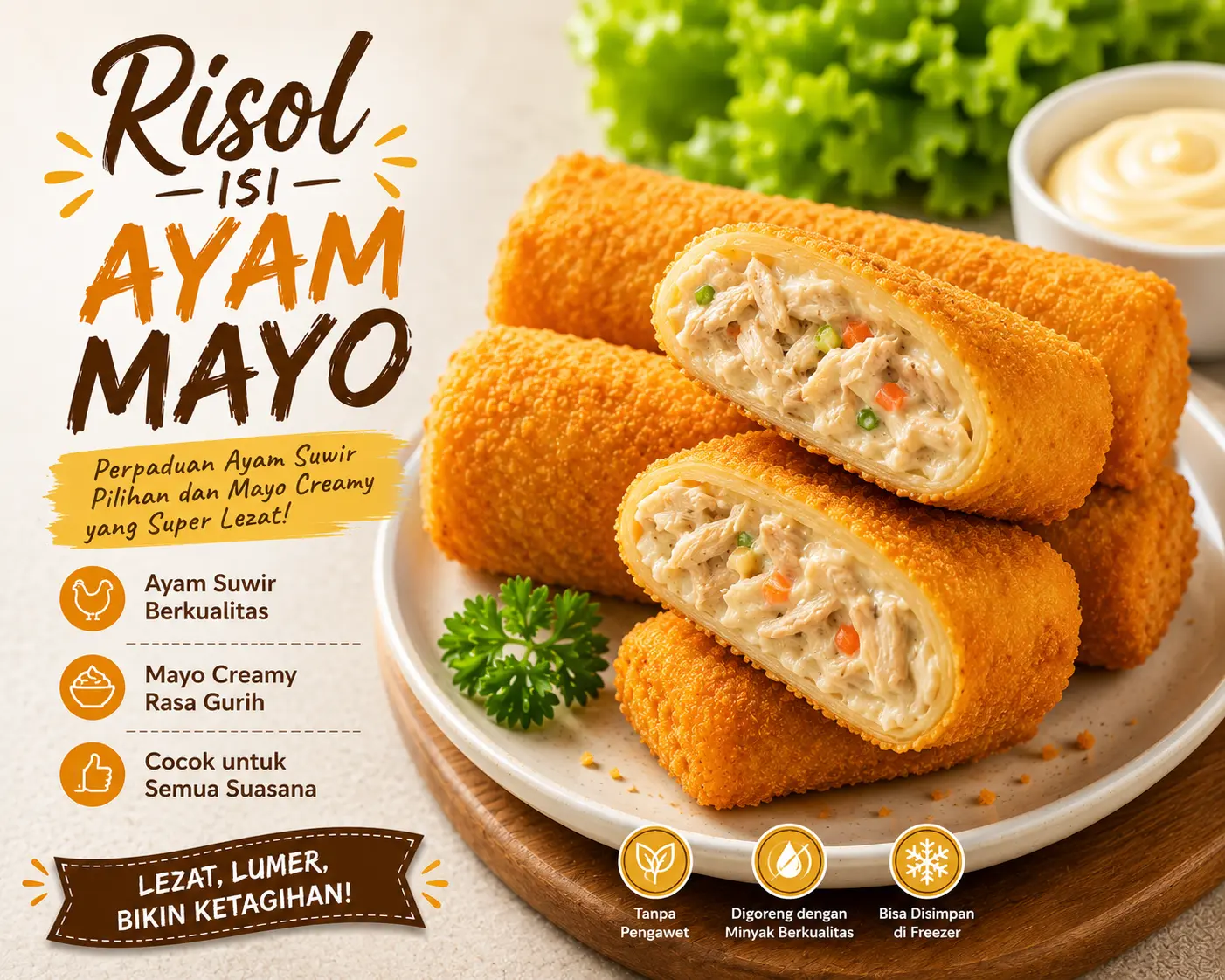 Risol Ayam Mayo